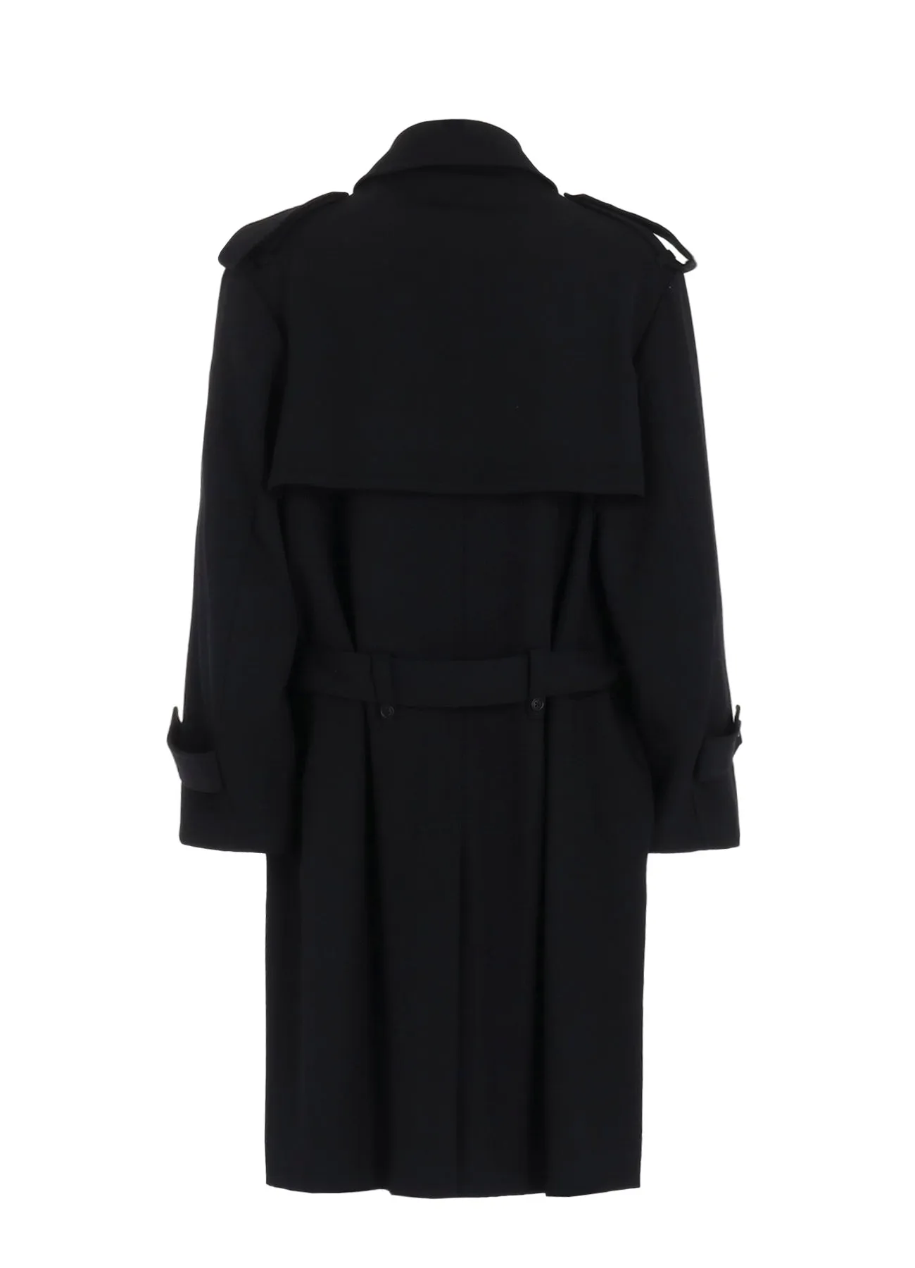 2/60 WOOL GABARDINE SHORT TRENCH COAT sold by Yohji Yamamoto product image thumbnail 5