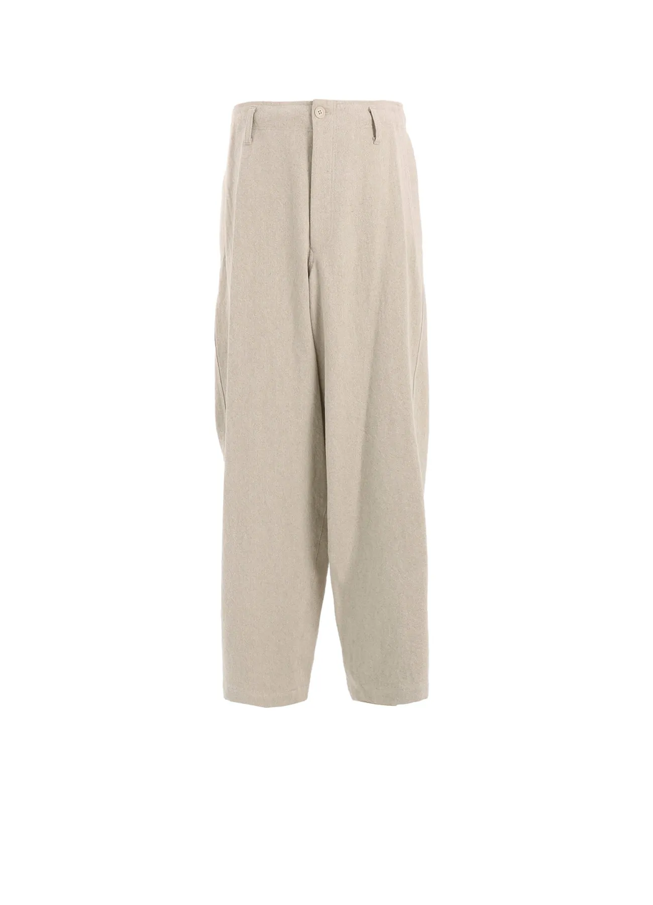 COTTON LINEN GABARDINE 3 STITCHES WORK PANTS sold by Yohji Yamamoto