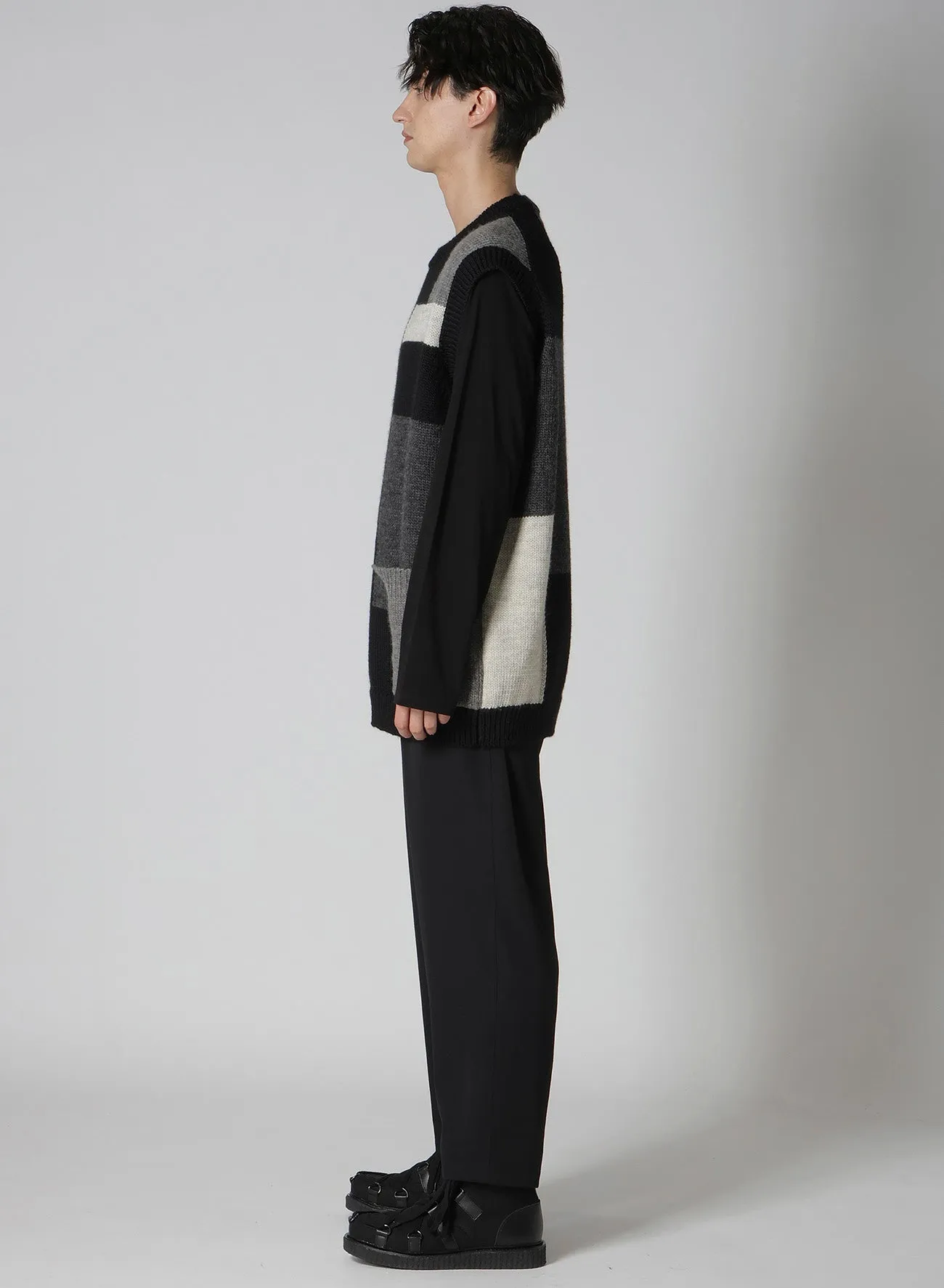 3G2P INTERSIA ROUND NECK VEST sold by Yohji Yamamoto product image thumbnail 5