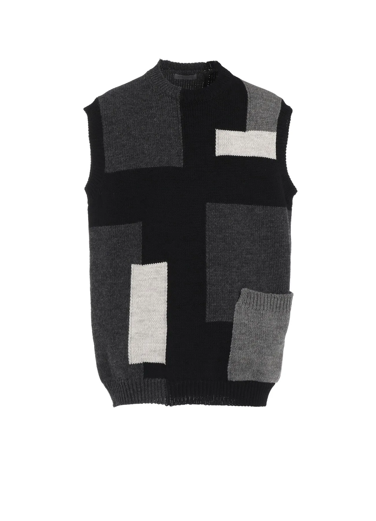 3G2P INTERSIA ROUND NECK VEST sold by Yohji Yamamoto
