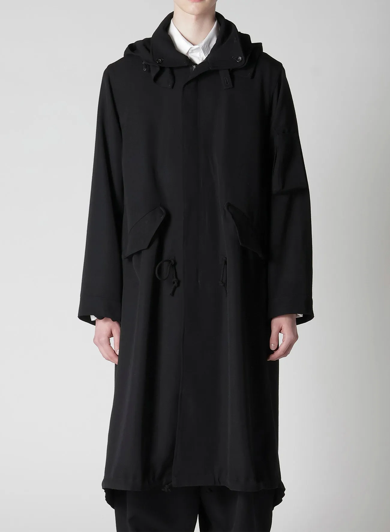 ARMY GABARDINE MODS COAT sold by Yohji Yamamoto product image thumbnail 2