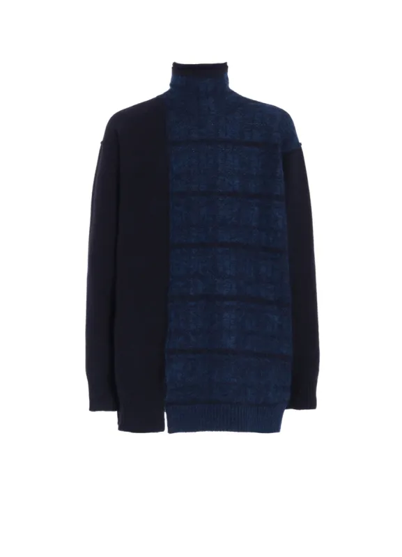 5GSJQ JERSEY SWITCHING HIGH NECK sold by Yohji Yamamoto