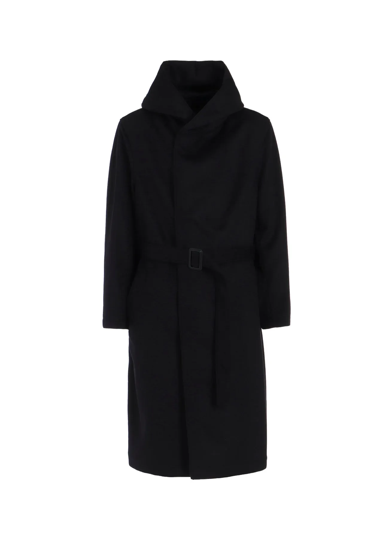 W/Ca BEAVER SNAP HOODED COAT sold by Yohji Yamamoto