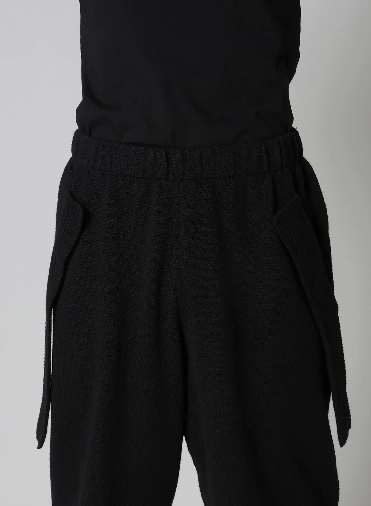 7G JERSEY 3G RIB PANTS sold by Yohji Yamamoto product image thumbnail 5