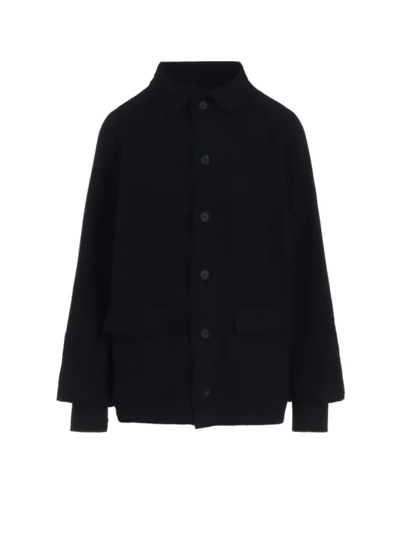 SOFT WOOLEN YARN SINGLE CARDIGAN sold by Yohji Yamamoto
