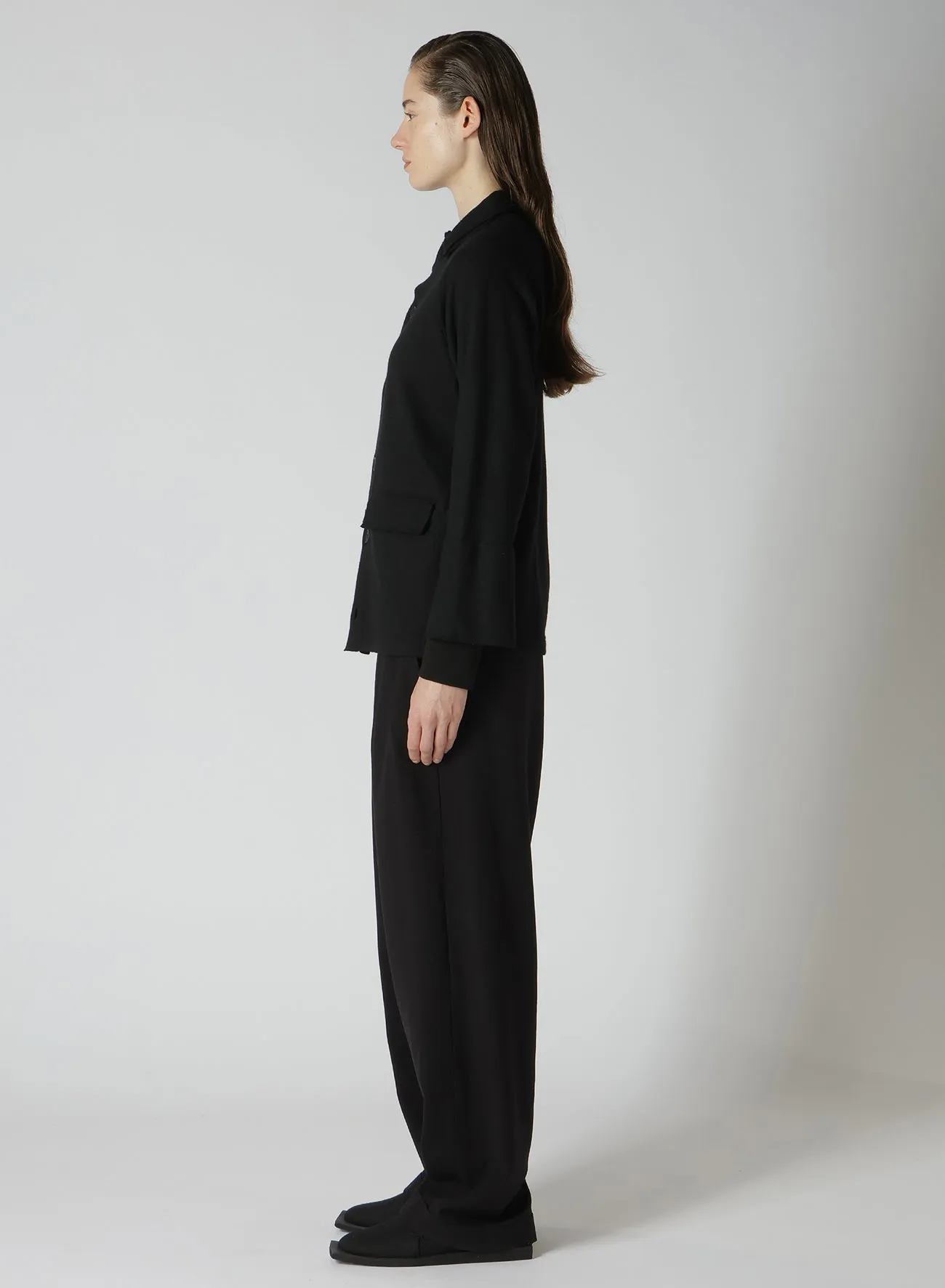 SOFT WOOLEN YARN SINGLE CARDIGAN sold by Yohji Yamamoto product image thumbnail 4