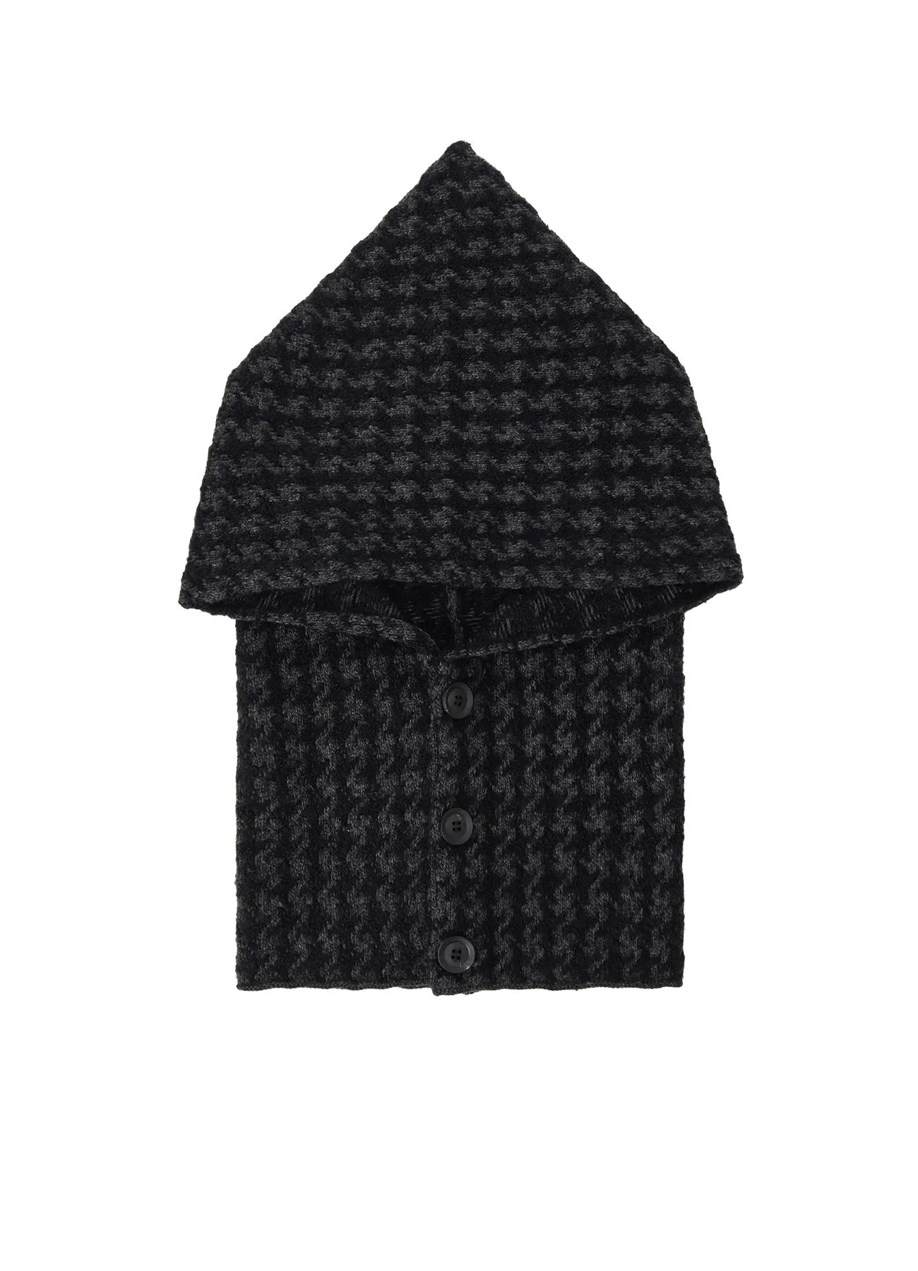 HOUNDSTOOTH L BALACLAVA sold by Yohji Yamamoto