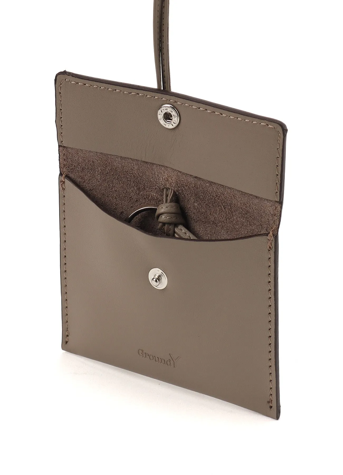 COW LEATHER CARD & KEY NECKLACES sold by Yohji Yamamoto product image thumbnail 5