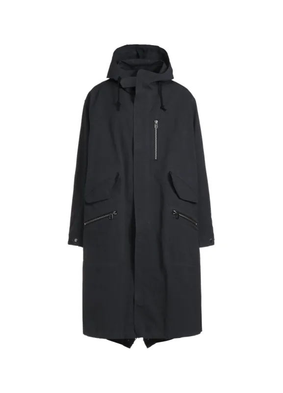 COTTON POPLIN WA ZIPPER POCKET MOD COAT sold by Yohji Yamamoto