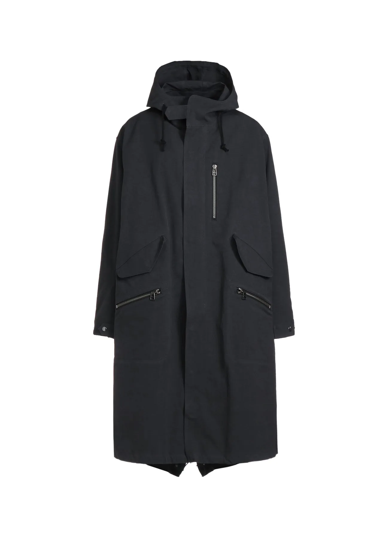 COTTON POPLIN WA ZIPPER POCKET MOD COAT sold by Yohji Yamamoto