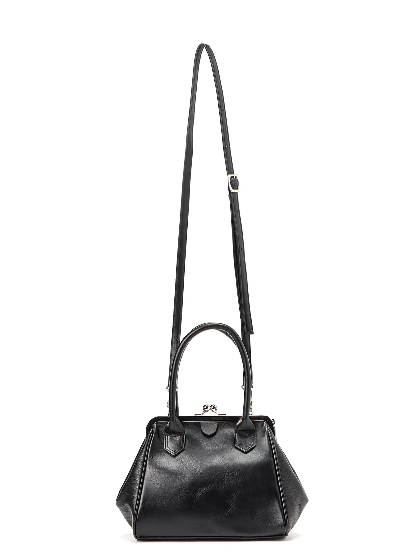 MATTE SMOOTH×SHRINK COMBI CLASP BAG sold by Yohji Yamamoto product image thumbnail 5