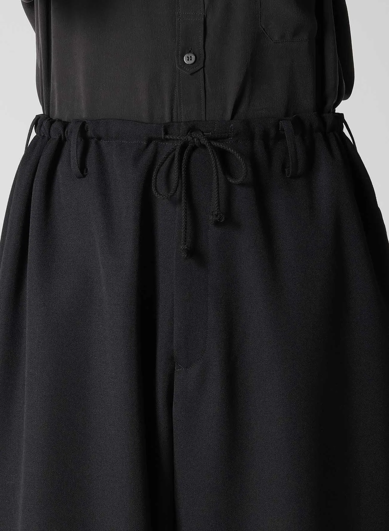 ARMY GABARDINE WASTE STRING PANTS sold by Yohji Yamamoto product image thumbnail 3