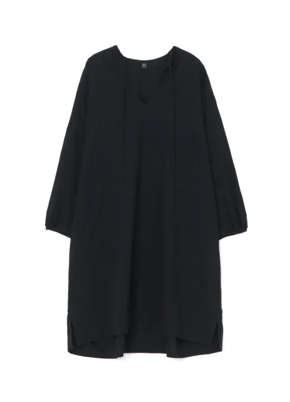 POWDER SNOW WASH COTTON TUNIC DRESS sold by Yohji Yamamoto