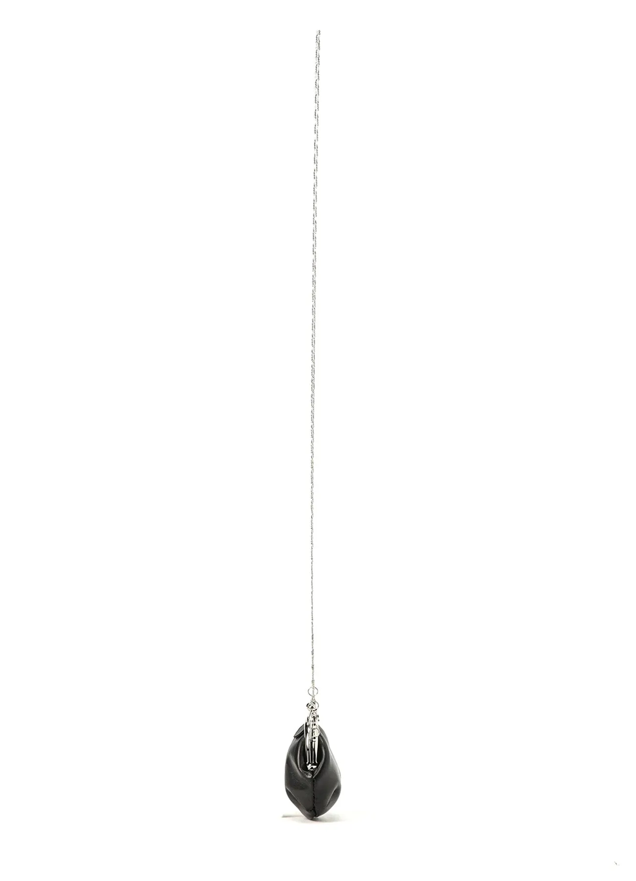 SEMI-GLOSS SMOOTH LEATHER CLASP NECKLACE S sold by Yohji Yamamoto product image thumbnail 3