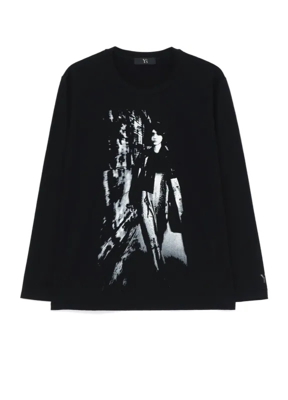 [Y's x MAX VADUKUL]PICTURE PIGMENT LONG SLEEVE T-SHIRTS sold by Yohji Yamamoto