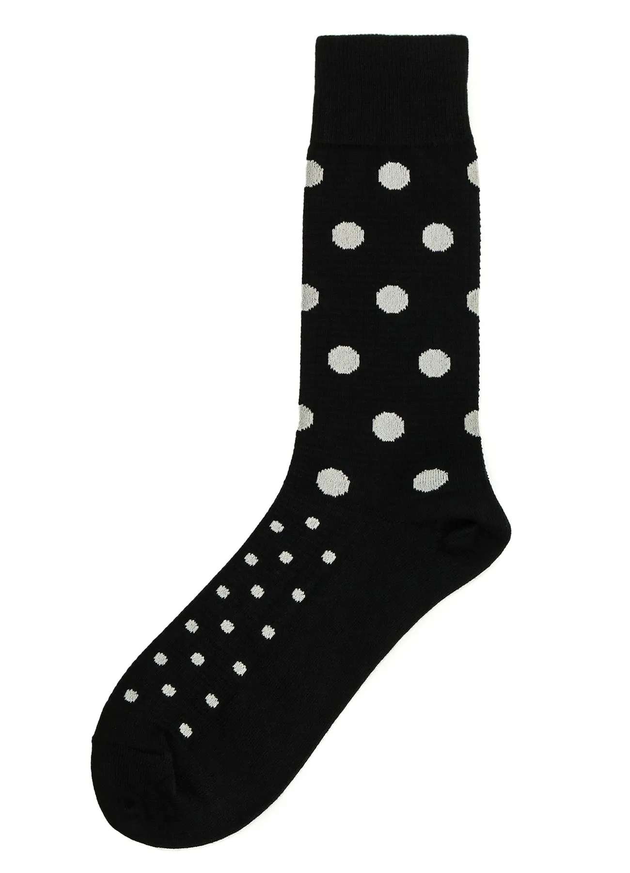 COTTON ACRYLIC NYLON LATTICE DOT SOCKS sold by Yohji Yamamoto product image thumbnail 3