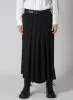 WOOL GABARDINE STANDARD HAKAMA PANTS sold by Yohji Yamamoto