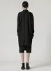 Cu WRINKLED TWILL R-DOUBLE PLACKET BLOUSE sold by Yohji Yamamoto
