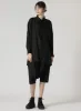 Cu WRINKLED TWILL R-DOUBLE PLACKET BLOUSE sold by Yohji Yamamoto