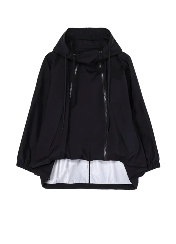 NY TAFFETA 3L R-DOUBLE ZIP HOODIE sold by Yohji Yamamoto