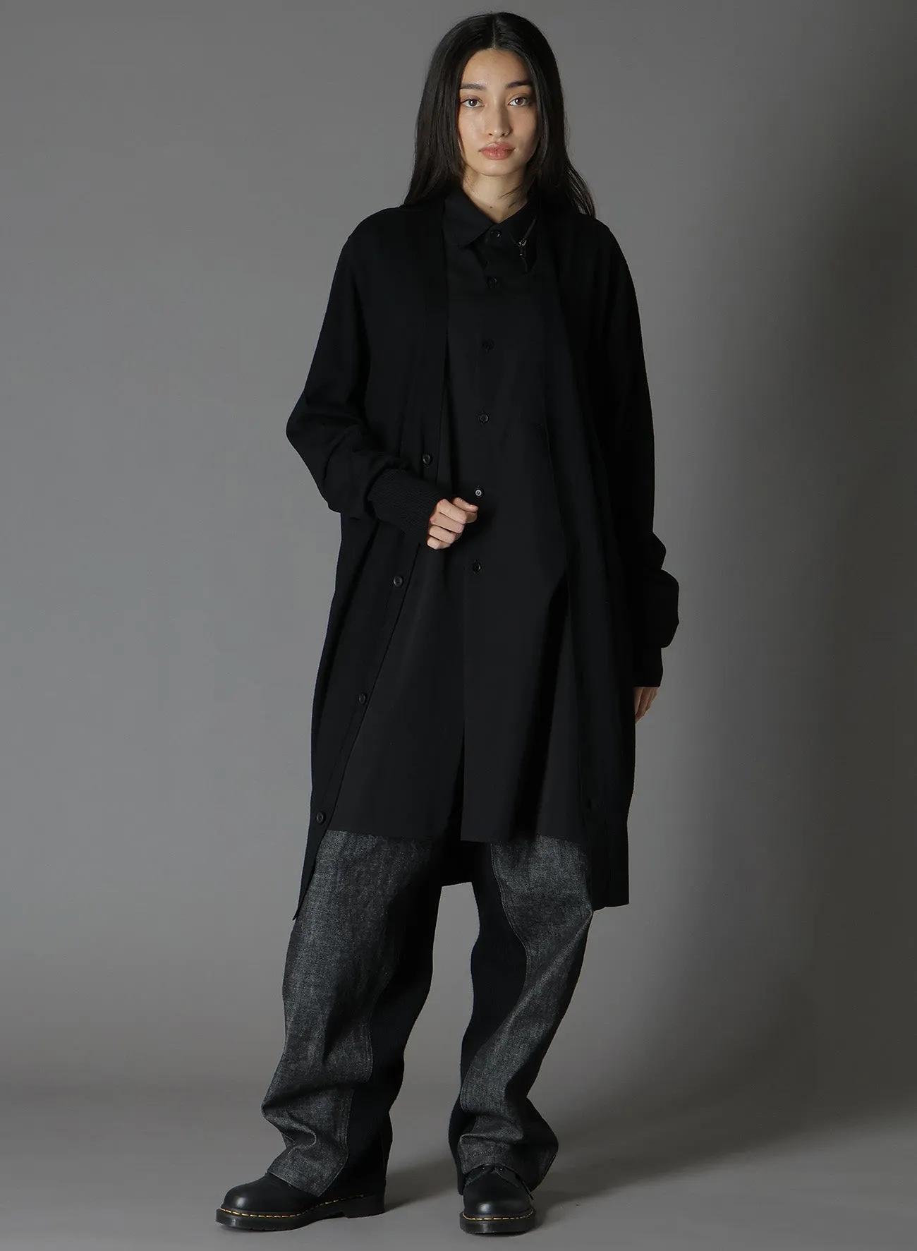 MERINO WOOL LONG CARDIGANS sold by Yohji Yamamoto product image thumbnail 3