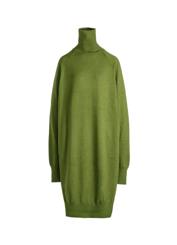 MERINO WOOL TURTLENECK LONG KNIT sold by Yohji Yamamoto