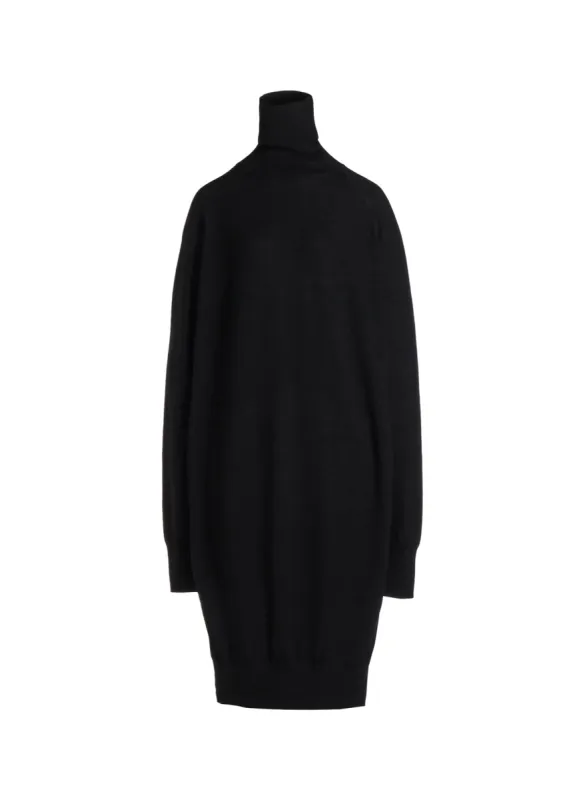 MERINO WOOL TURTLENECK LONG KNIT sold by Yohji Yamamoto