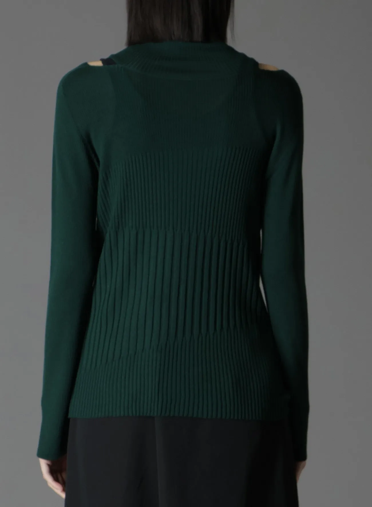 MERINO WOOL DESIGN TURTLENECK KNIT sold by Yohji Yamamoto product image thumbnail 5