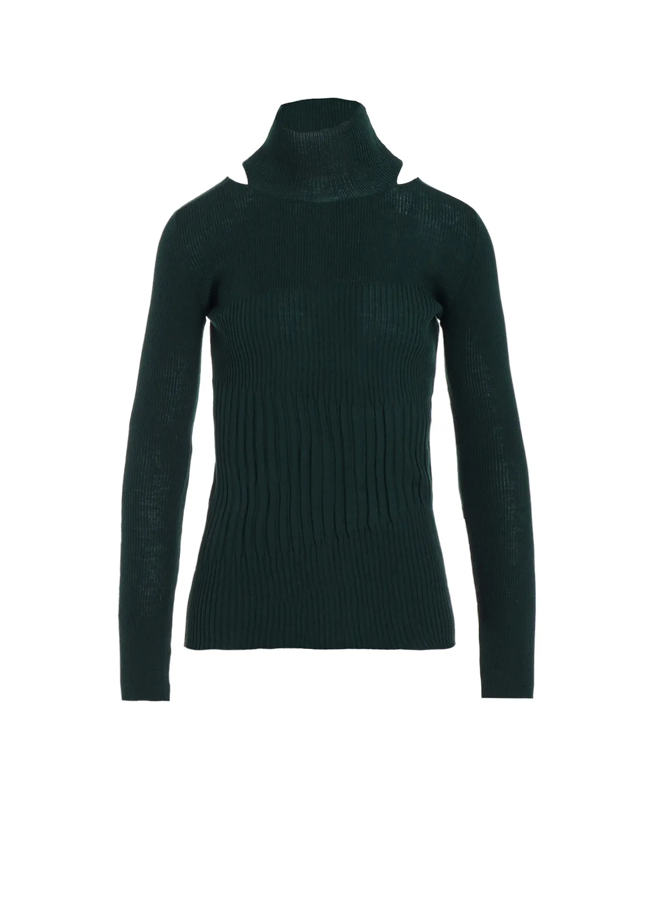 MERINO WOOL DESIGN TURTLENECK KNIT sold by Yohji Yamamoto