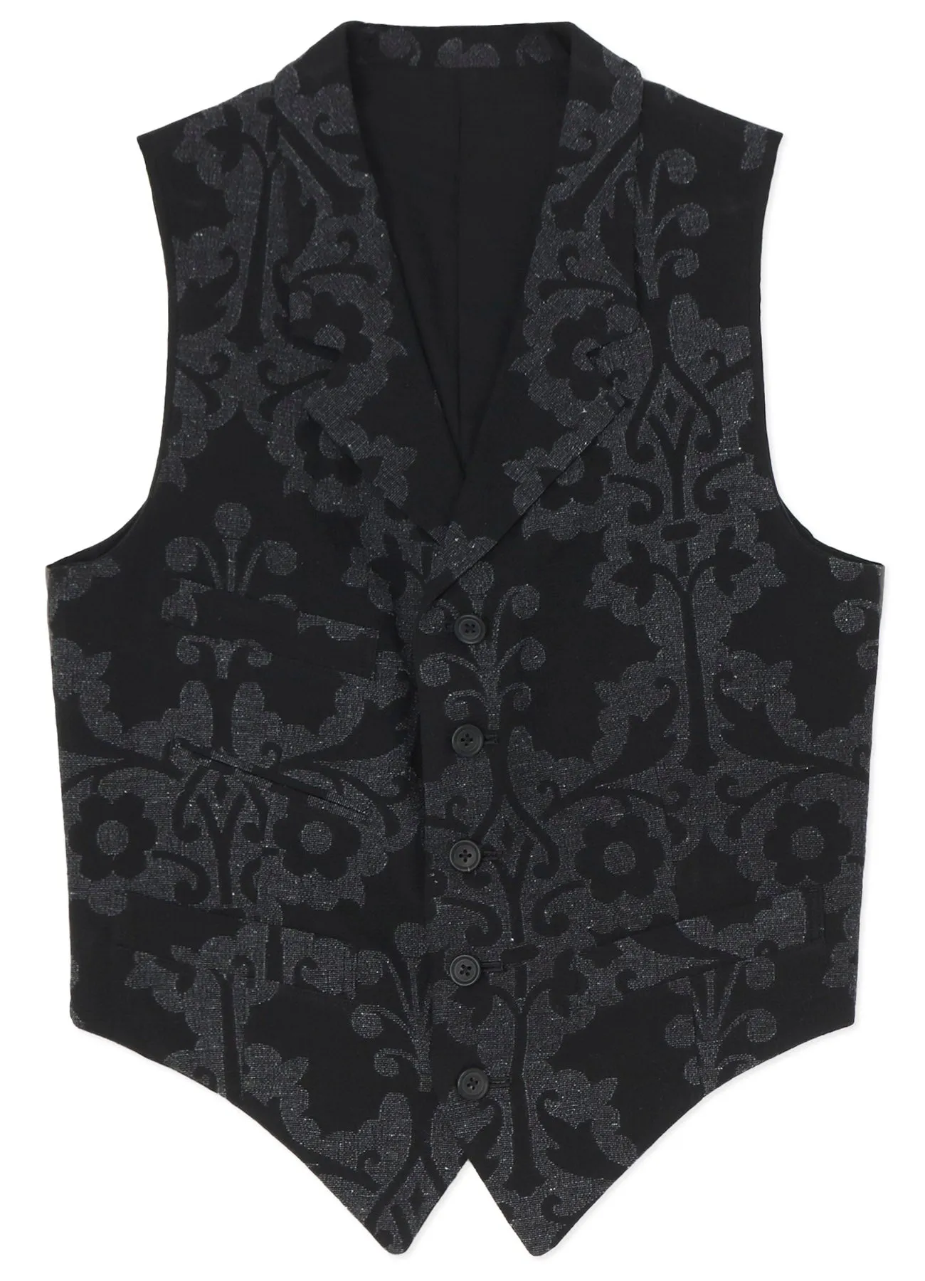 INDIAN LEFT DECORATIVE CLOTH VEST sold by Yohji Yamamoto product image thumbnail 3