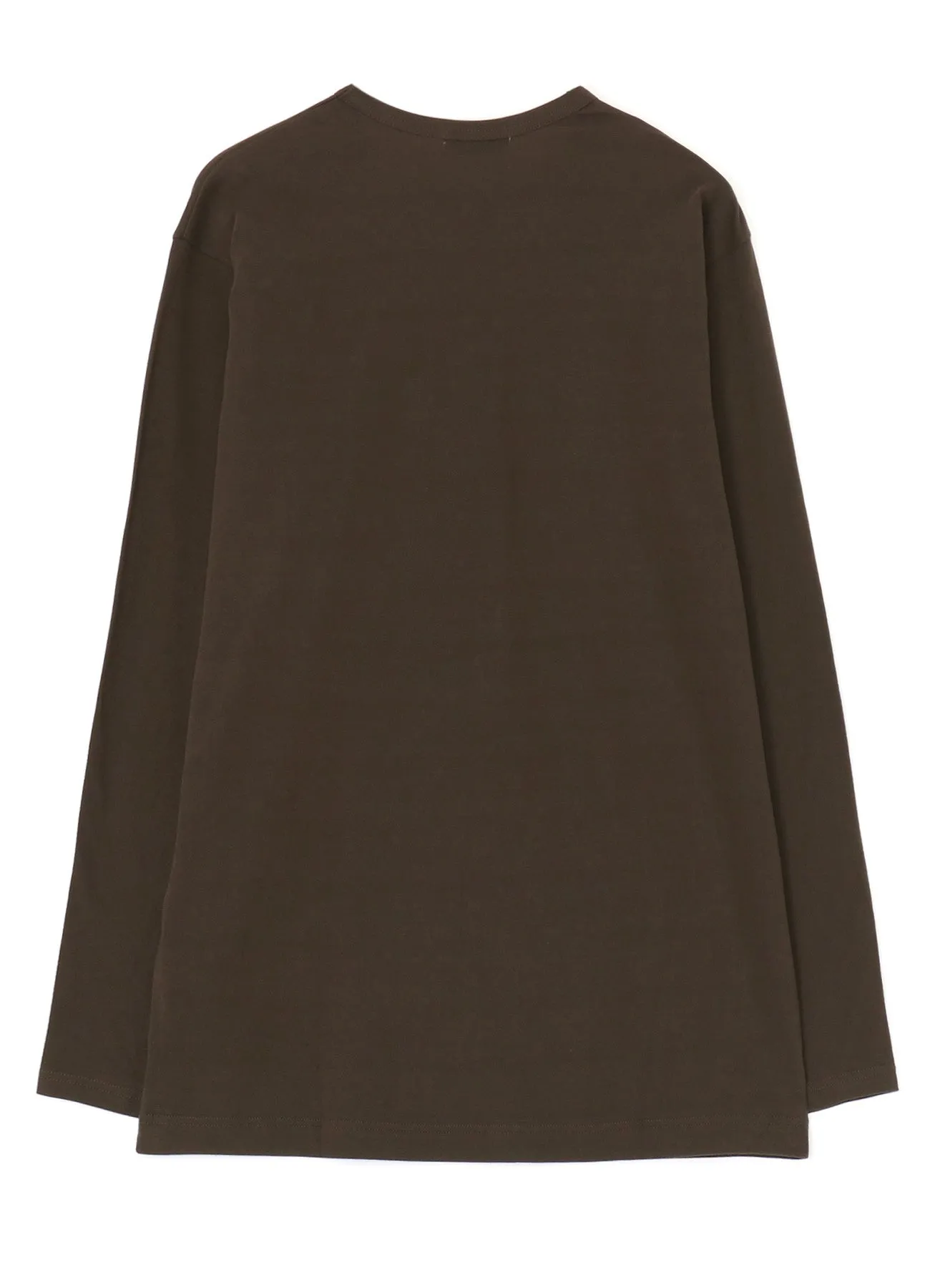 30/- COTTON SINGLE JERSEY ROUND NECK LONG SLEEVE sold by Yohji Yamamoto product image thumbnail 3