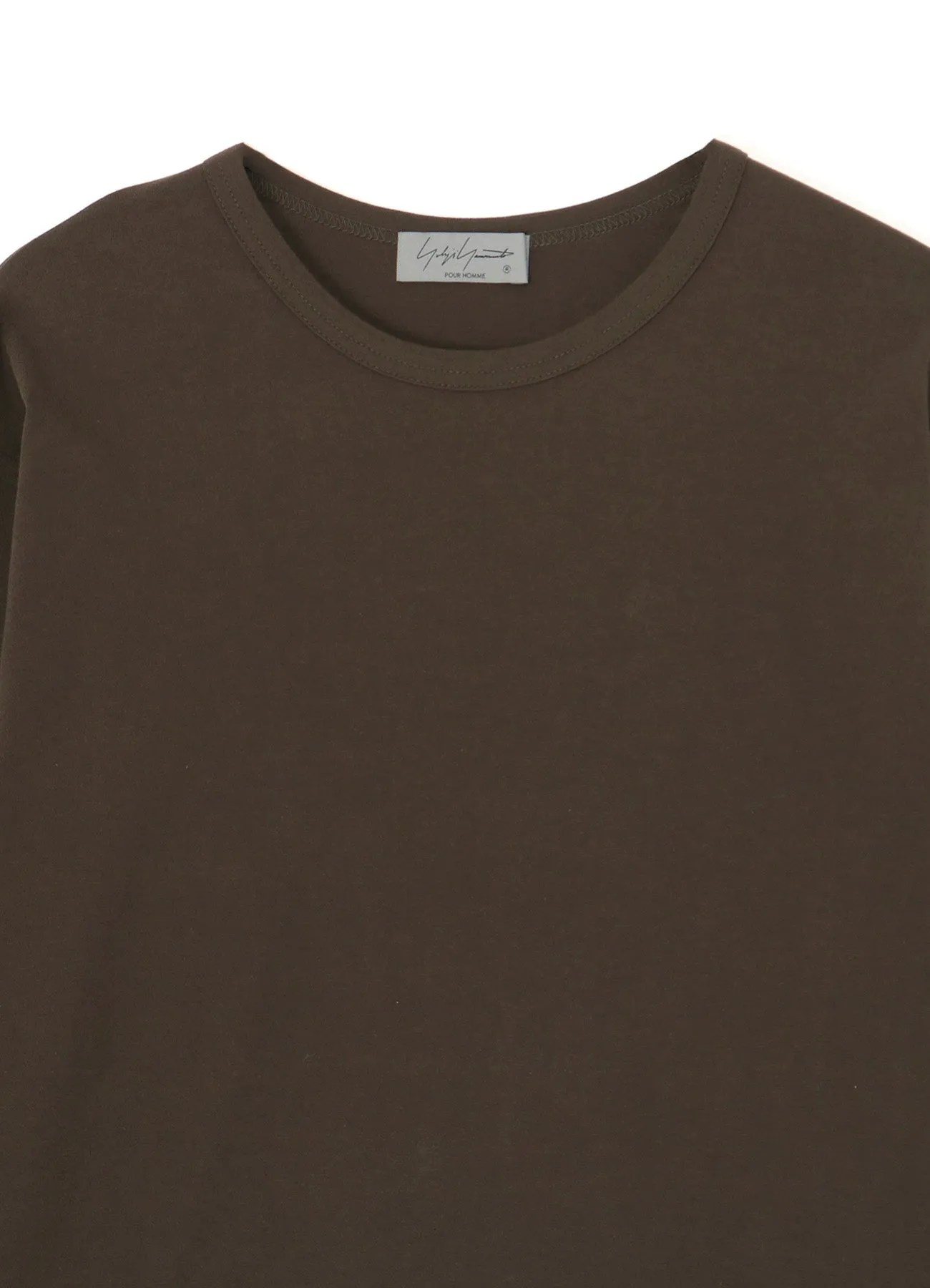 30/- COTTON SINGLE JERSEY ROUND NECK LONG SLEEVE sold by Yohji Yamamoto product image thumbnail 4