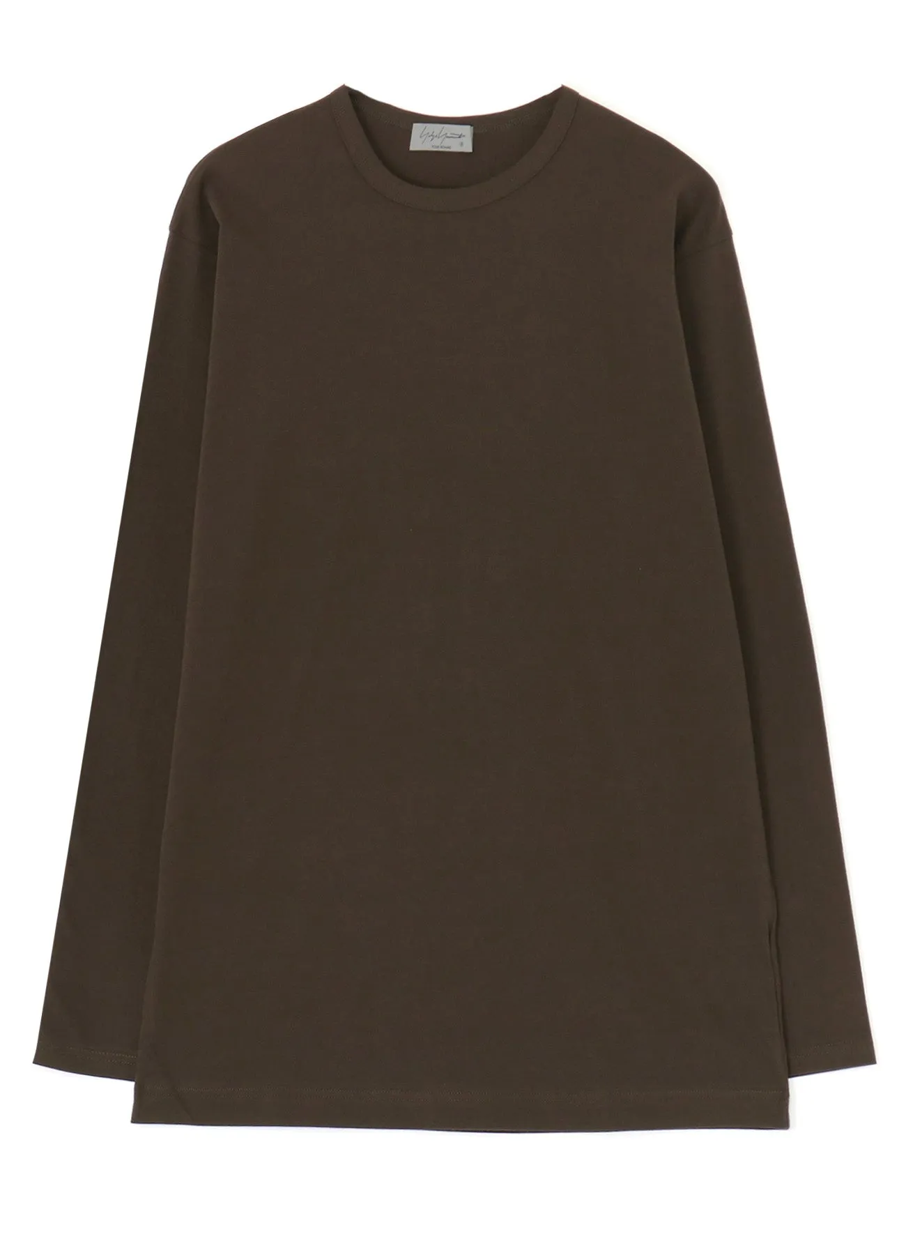 30/- COTTON SINGLE JERSEY ROUND NECK LONG SLEEVE sold by Yohji Yamamoto product image thumbnail 2