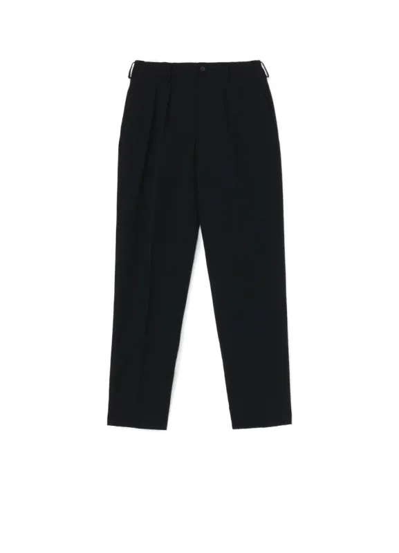 SUIT GABARDINE Z-2 TUCK PANTS sold by Yohji Yamamoto
