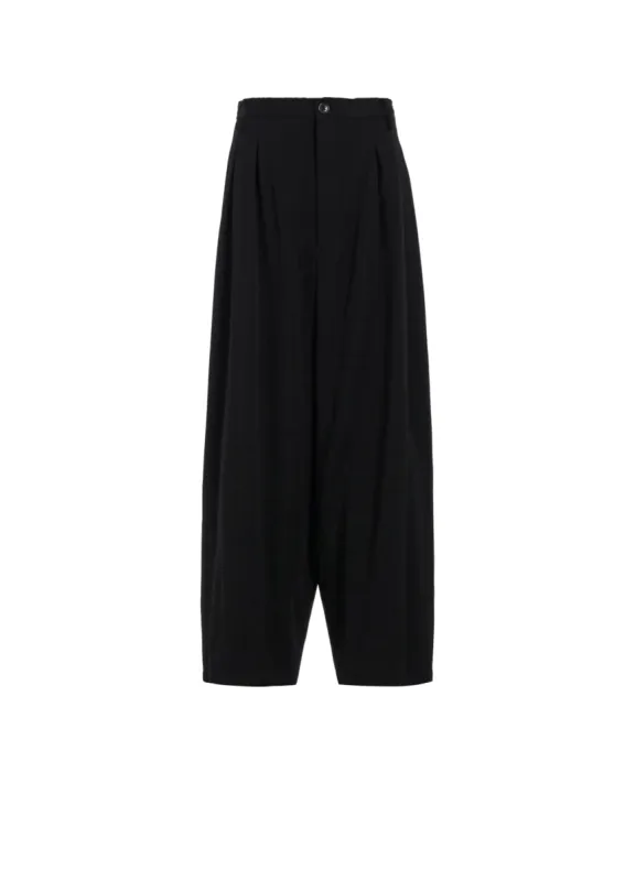 CASHMERE WEAVE 12TUCKS PANTS sold by Yohji Yamamoto