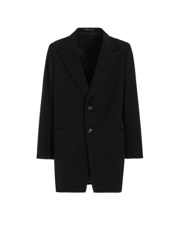 CASHMERE WEAVE PEAKED LAPEL JACKET sold by Yohji Yamamoto