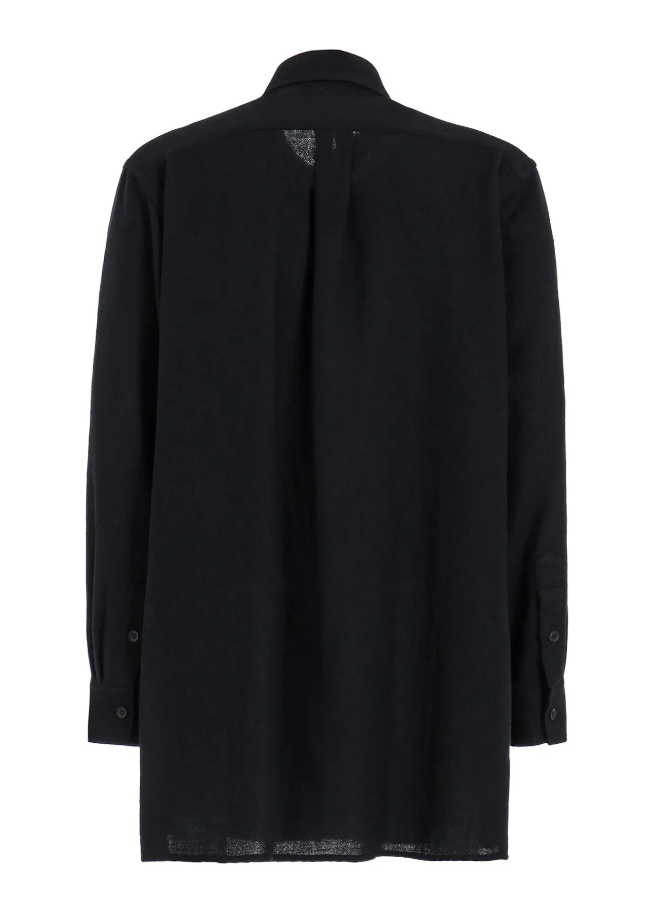 WOOL GAUZE BASIC BLOUSE sold by Yohji Yamamoto product image thumbnail 4