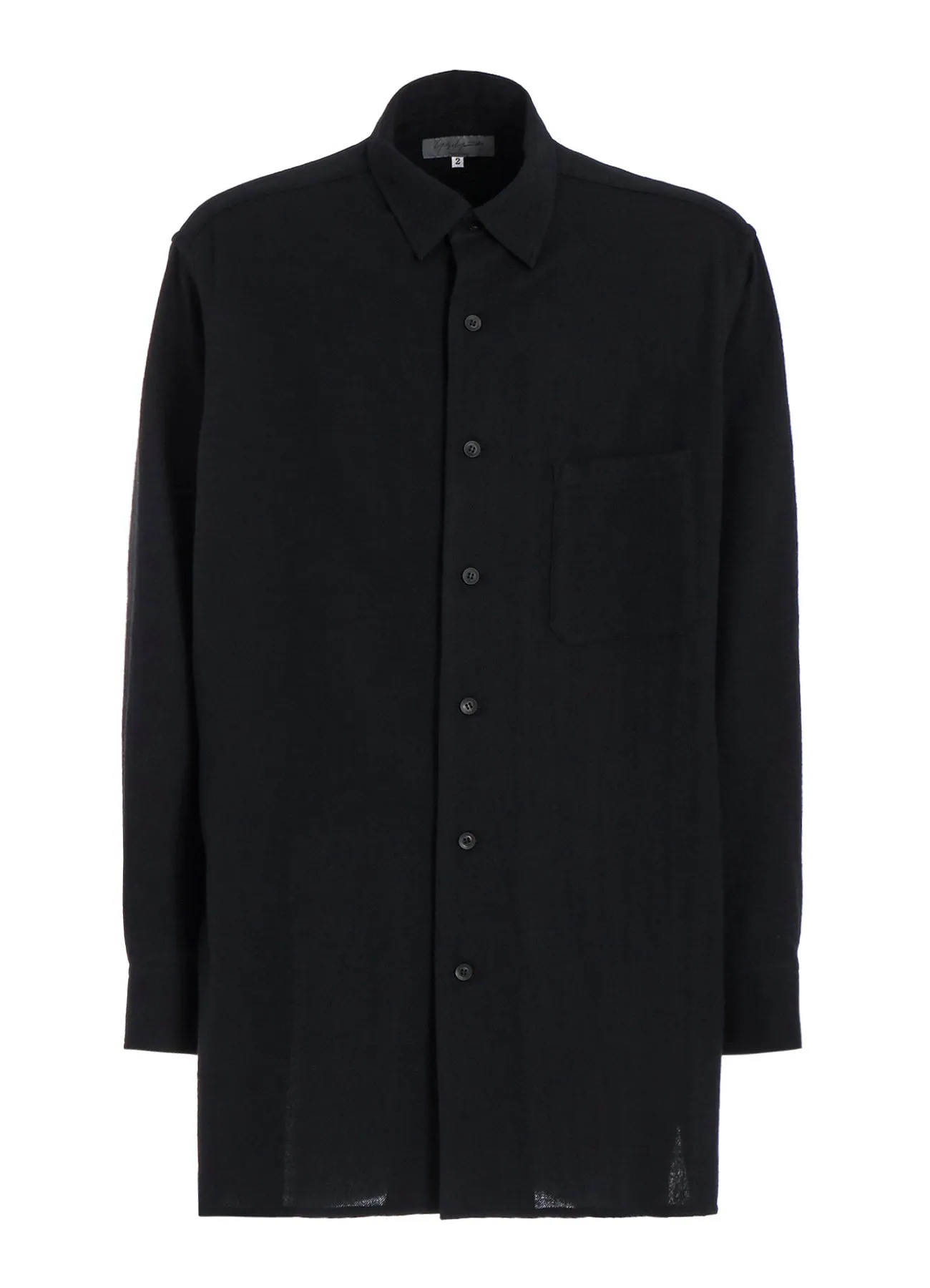 WOOL GAUZE BASIC BLOUSE sold by Yohji Yamamoto product image thumbnail 2