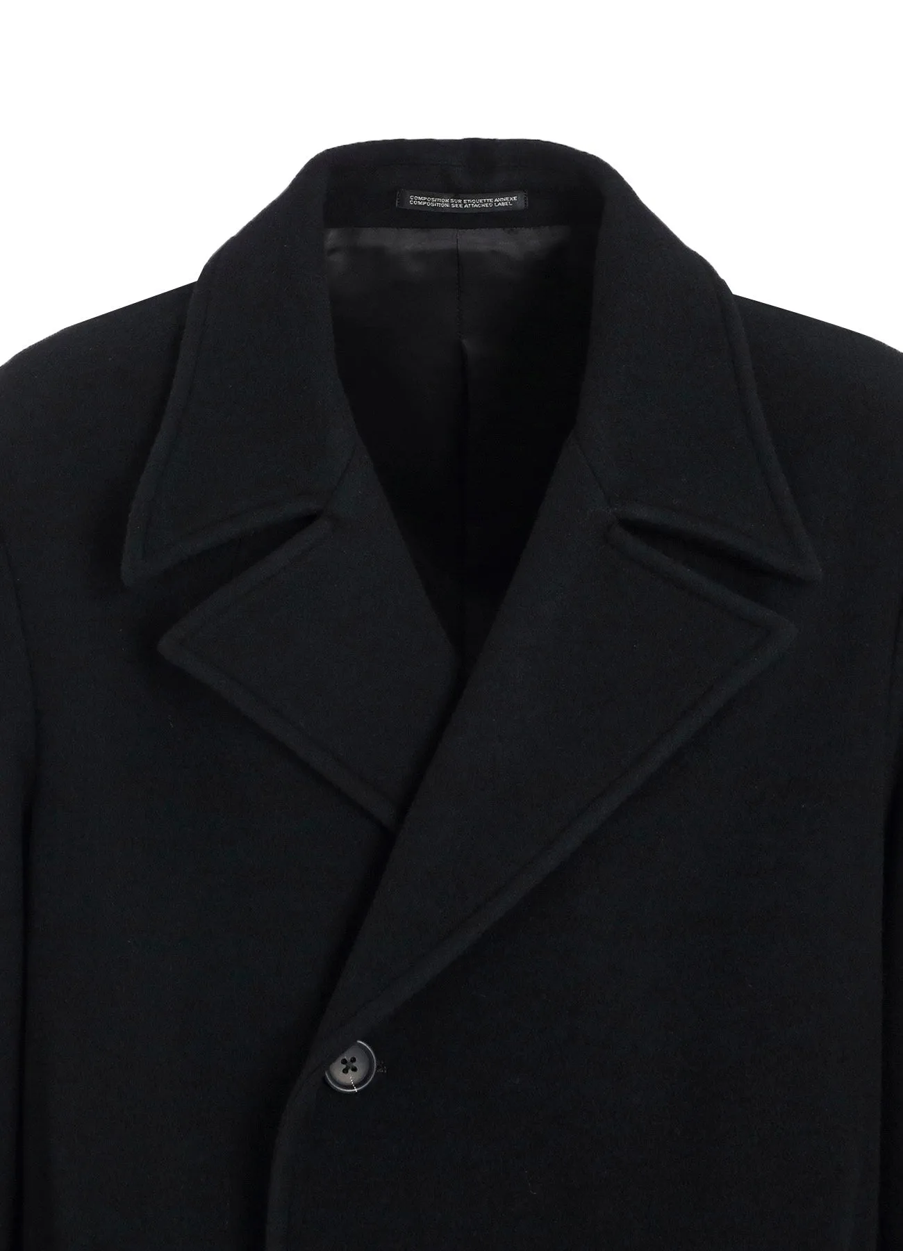 AIRY MOSSER BASIC CUTTING COAT sold by Yohji Yamamoto product image thumbnail 5