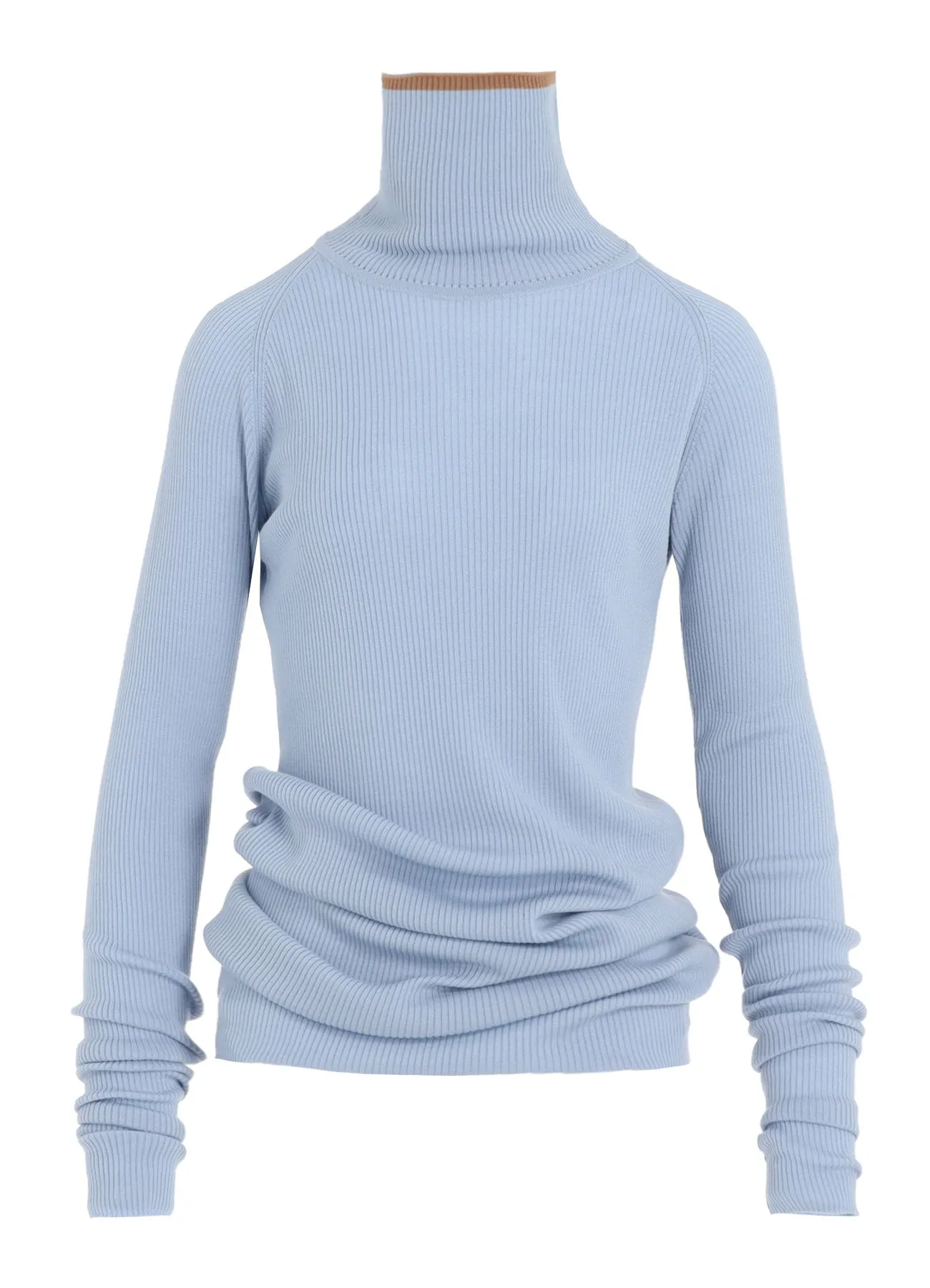 Y's × JOHN SMEDLEY TURTLENECK RIBBED KNIT sold by Yohji Yamamoto product image thumbnail 2