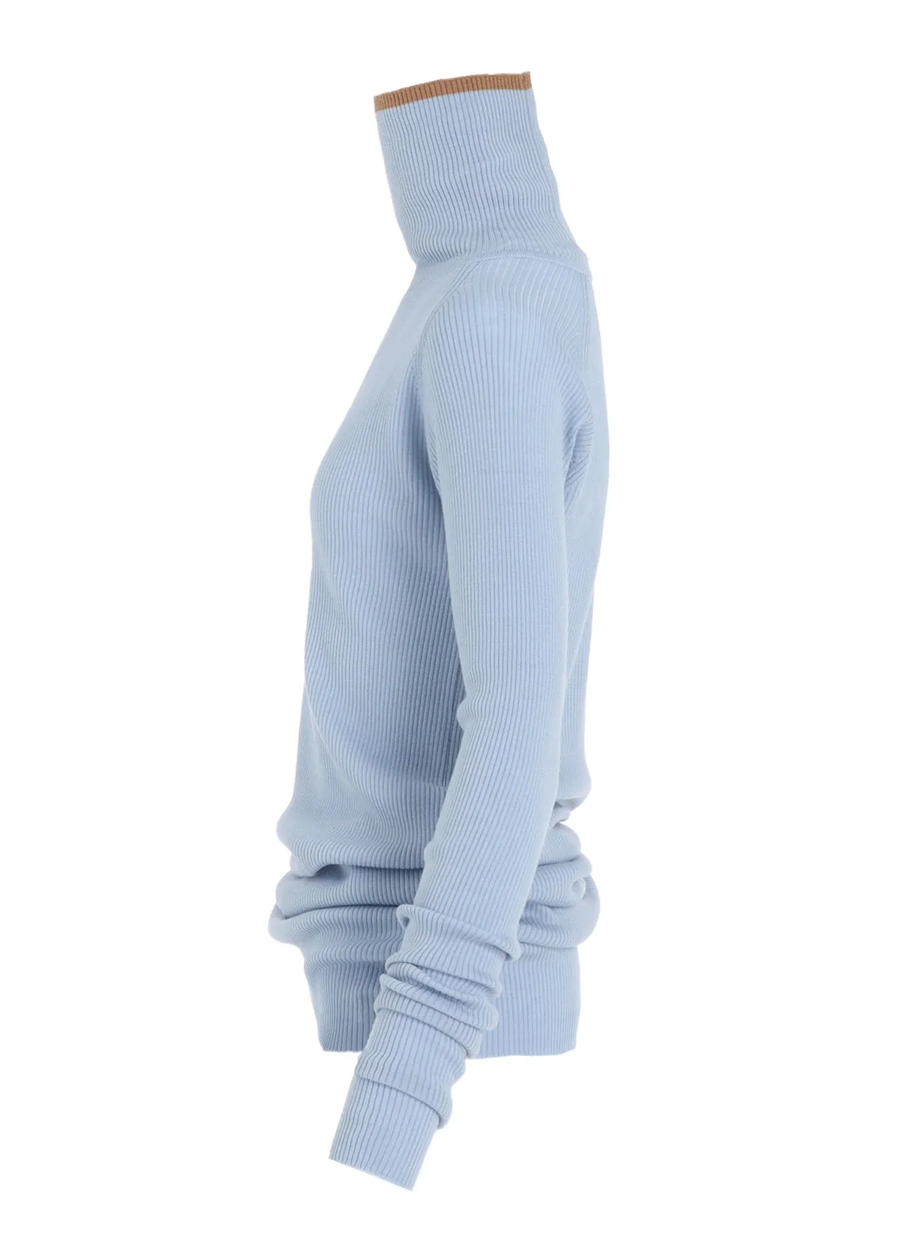 Y's × JOHN SMEDLEY TURTLENECK RIBBED KNIT sold by Yohji Yamamoto product image thumbnail 3