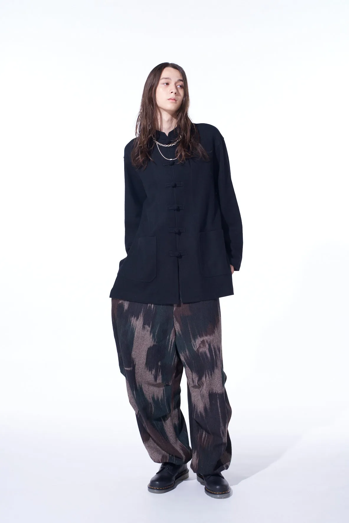 AIRY JERSEY CHINA JACKET sold by Yohji Yamamoto product image thumbnail 2