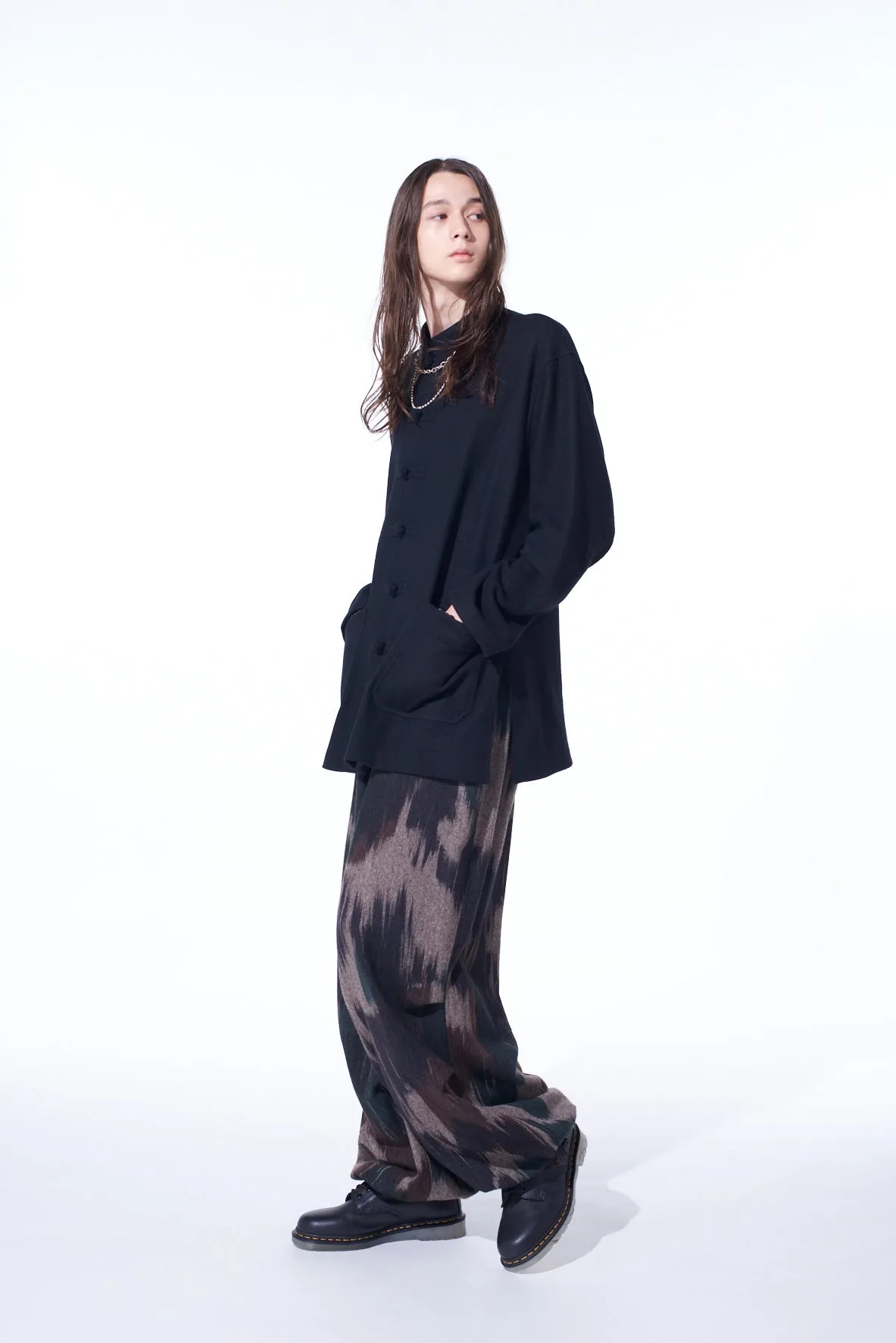 AIRY JERSEY CHINA JACKET sold by Yohji Yamamoto product image thumbnail 3