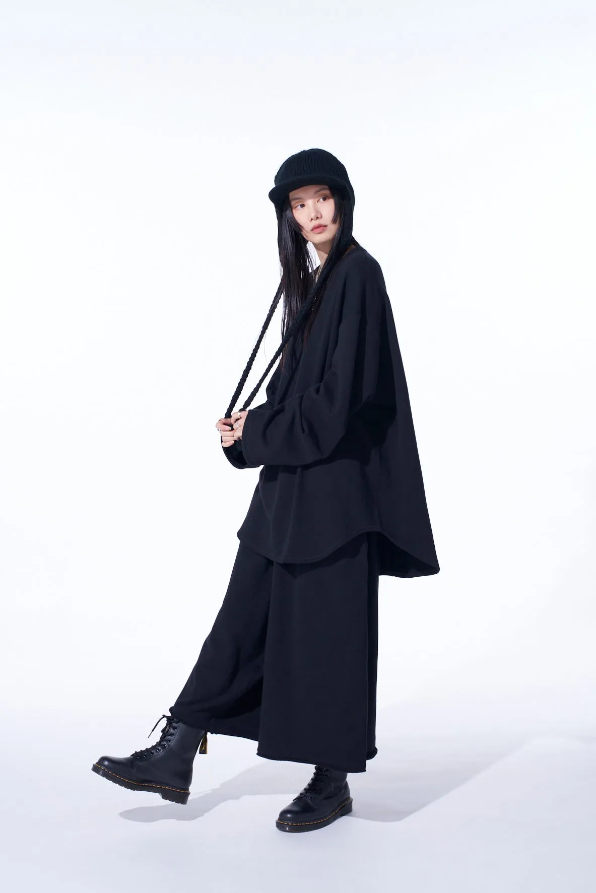 FRENCH TERRY OVERSIZED PULLOVER sold by Yohji Yamamoto product image thumbnail 4