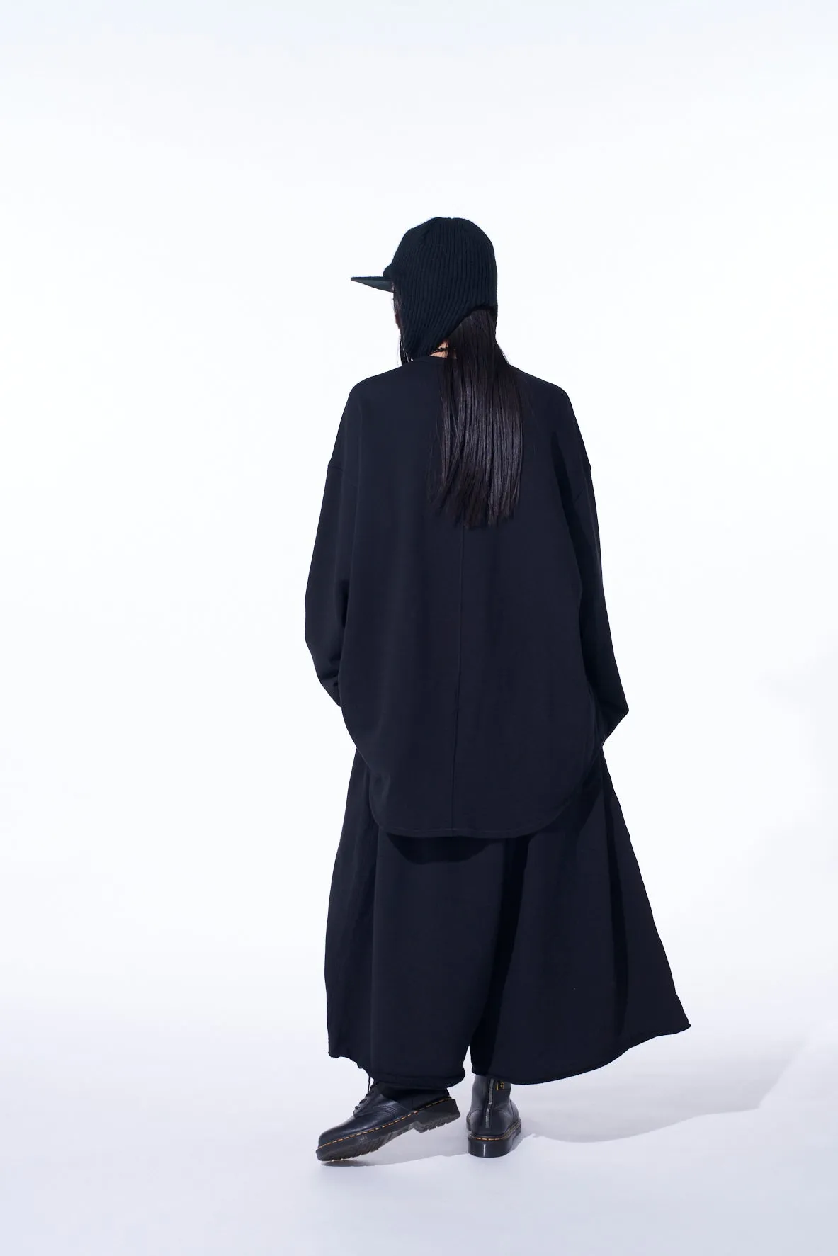 FRENCH TERRY OVERSIZED PULLOVER sold by Yohji Yamamoto product image thumbnail 5