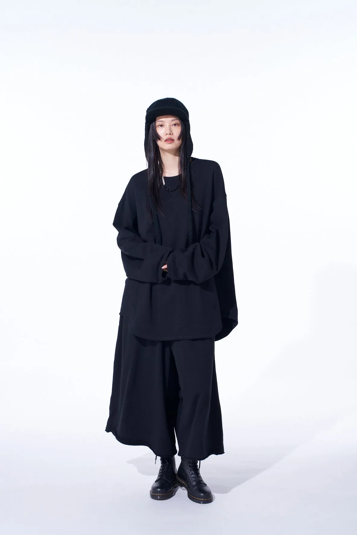 FRENCH TERRY OVERSIZED PULLOVER sold by Yohji Yamamoto product image thumbnail 2