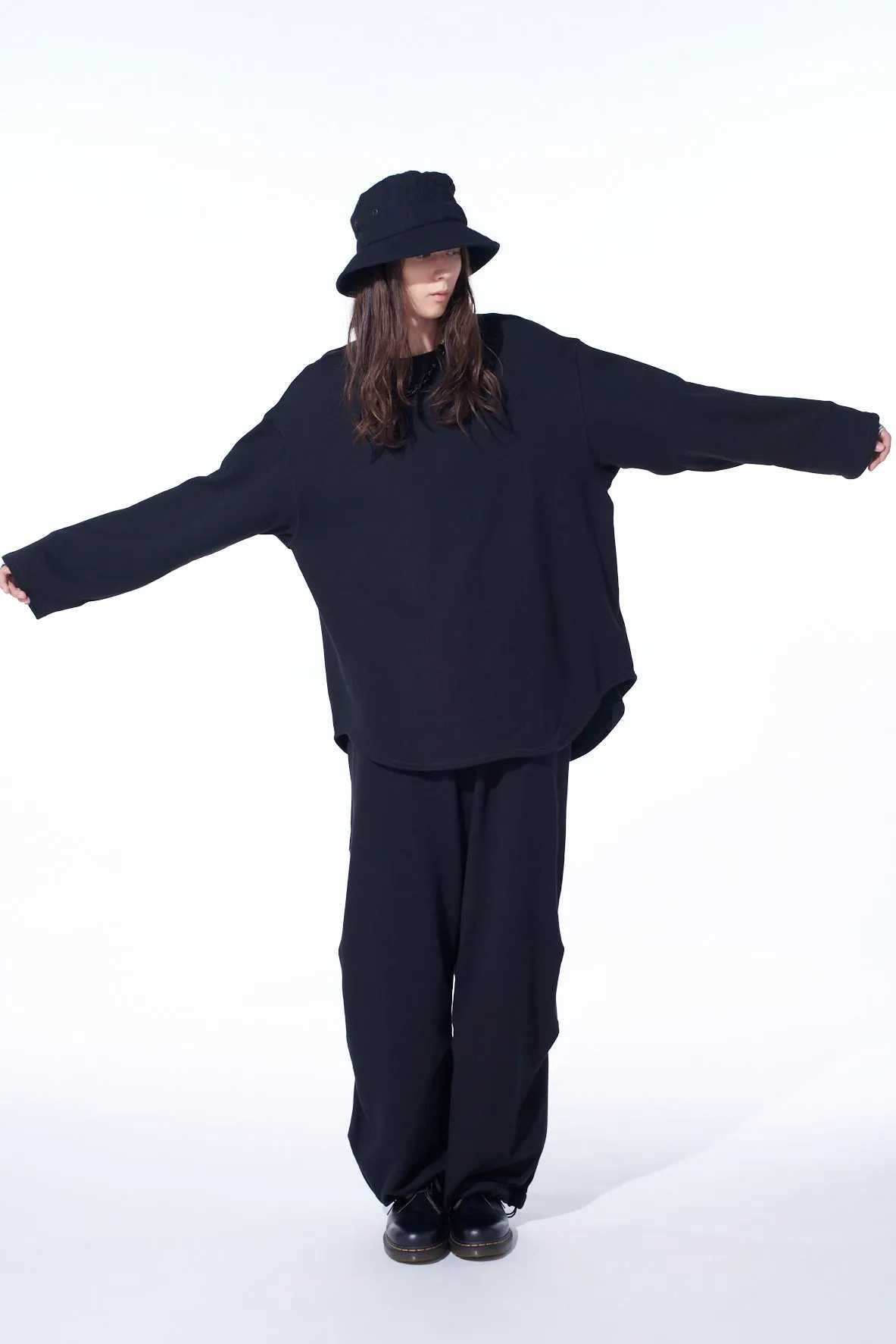 FRENCH TERRY OVERSIZED PULLOVER sold by Yohji Yamamoto product image thumbnail 3