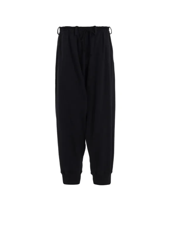 FRENCH TERRY BALLOON SARUEL PANTS sold by Yohji Yamamoto