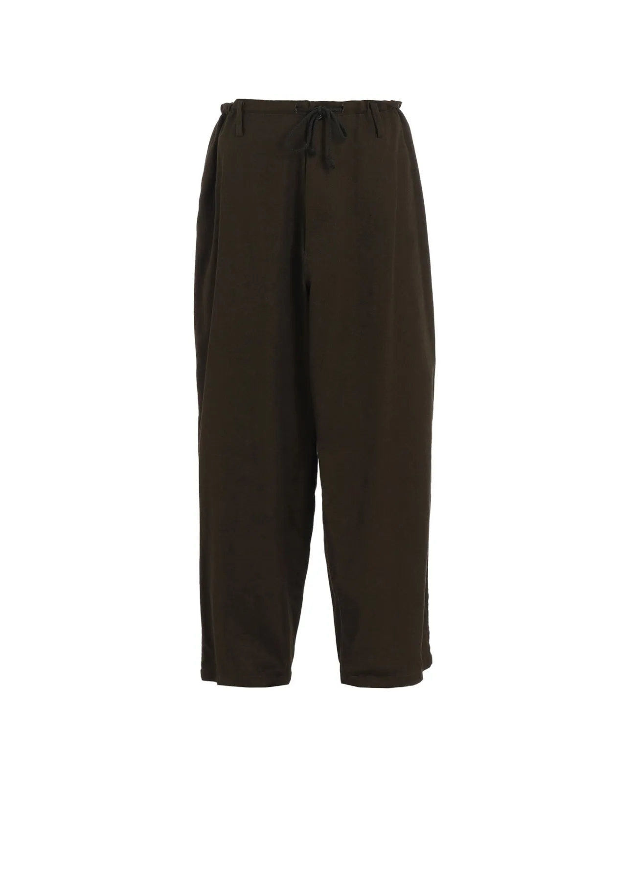 COTTON DRILL DRAWSTRING WIDE PANTS sold by Yohji Yamamoto
