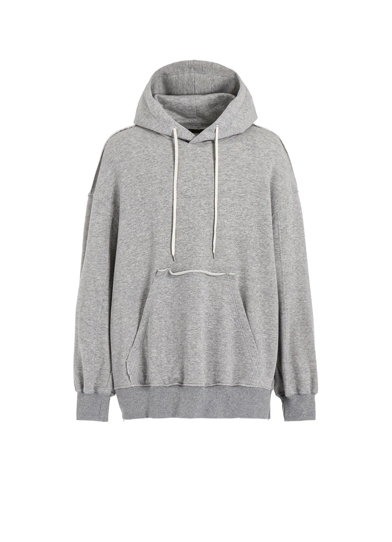 FRENCH TERRY SIDE ZIP HOODIE sold by Yohji Yamamoto